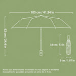 ☂️ Paraguas Automático Premium | Protección UV y Diseño Compacto